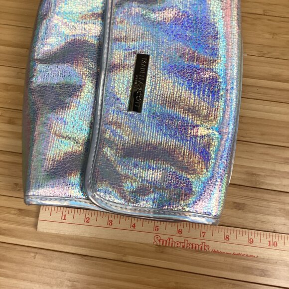 Isabella Scott Hanging Case Makeup Cosmetic Toiletry Organizer Travel Fold Up - Picture 10 of 11